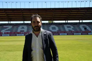 Víctor de Aldama, presidente del Zamora CF