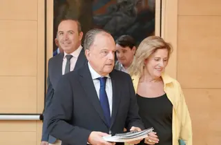 Miriam Chacón  ICAL. El presidente del Consejo de Cuentas, Mario Amilivia, comparece ante la Comisión de Economía y Hacienda de las Cortes para presentar siete informes sobre el examen de la contabilidad electoral de las pasadas elecciones autonómicas.