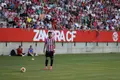 Carlos Ramos, durante el encuentro ante el Sabadell en el Ruta de la Plata