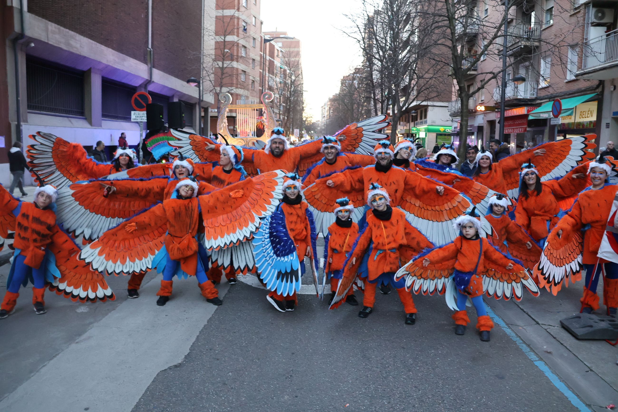 Zamora se vuelve a disfrazar de Carnaval durante la tarde del martes | Alejandro Sardón