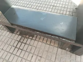 Cristales Rotos En La Marquesina De La Avenida De Portugal