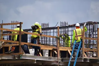 Trabajadores de la construcción. Archivo.