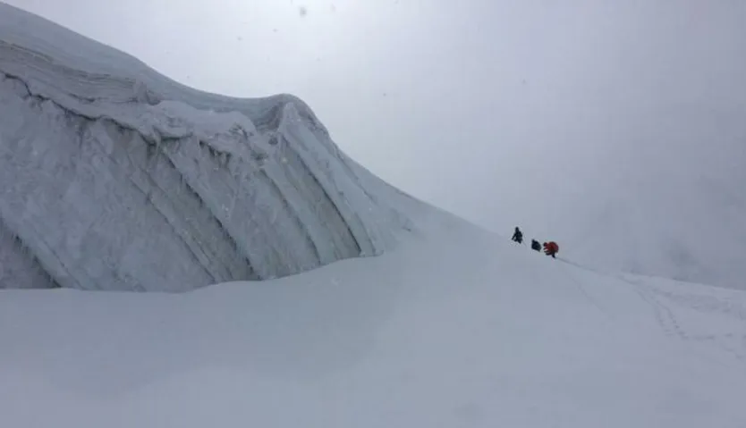 Imagen desde el Campamento 1. Foto Martín Ramos