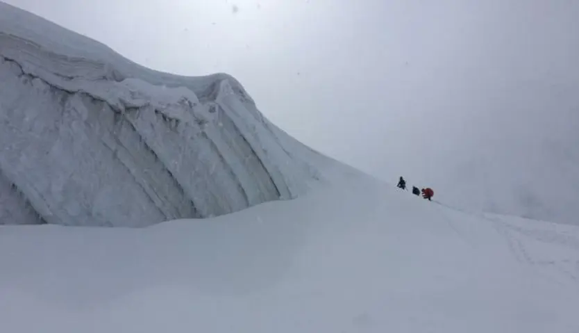 Imagen desde el Campamento 1. Foto Martín Ramos