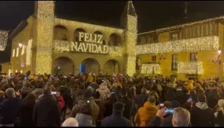 Puebla de Sanabria. Luces de Navidad
