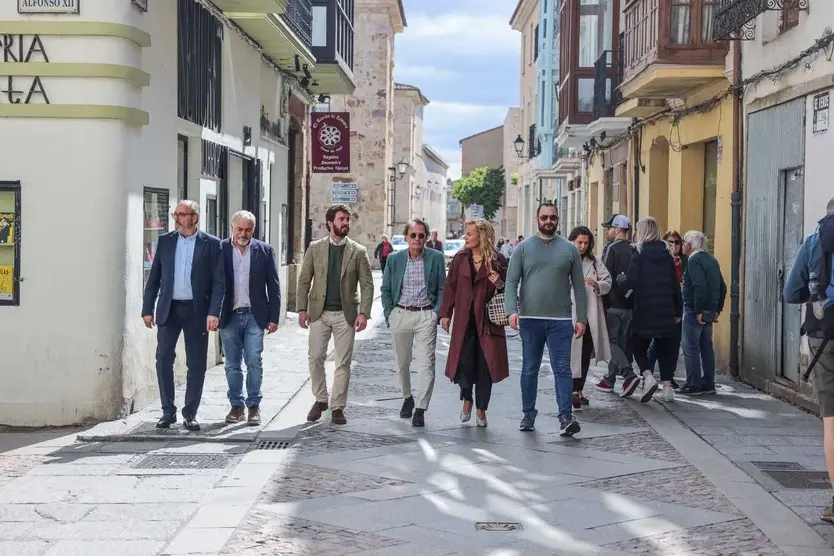 Juan García Gallardo en su visita a Zamora (2)