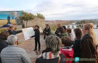 Visitantes extranjeros en Zamora. Archivo.