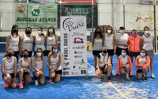 Buenos resultados del Pádel Duero en la Liga de Castilla y León para seguir en el primer puesto