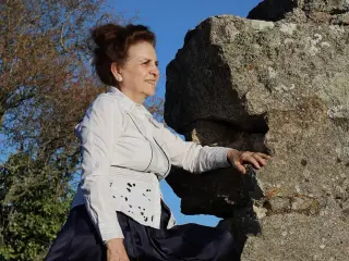 La escritora zamorana Iluminada Ramos.Archivo