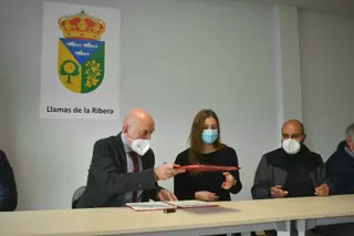 Convenio regadío Llamas de la Ribera