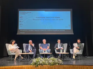Clausura del foro de IA