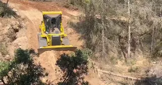 Bulldozer en Losacio