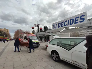 Simulacro de accidente por positivo alcohol y drogas en La Marina