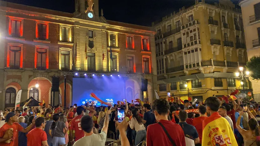Zamora celebra la cuarta Eurocopa de Espa&ntilde;a