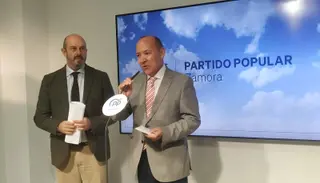 Pedro Rollán y José María Barrios