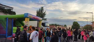 Pistoletazo de salida a las fiestas de San Lázaro. Archivo.