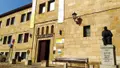 Fachada de la Biblioteca Pública de Zamora. Archivo.