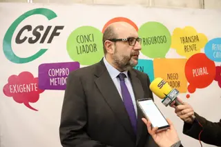 Archivo Miguel Borra, presidente nacional de CSIF