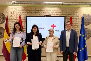 Benavente refuerza su apoyo a la labor social de Cruz Roja con la renovación de su convenio anual.