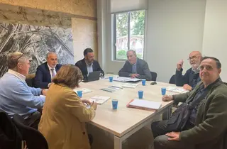 Reunión Plataforma Viajeros Jodidos de Sanabria con responsables de Renfe.