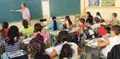 Alumnos en un aula. Archivo