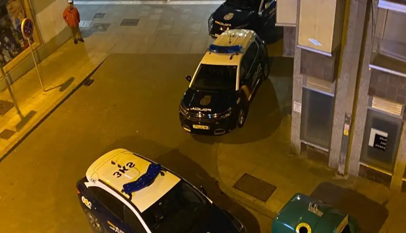 Imagen del amplio despliegue en la zona