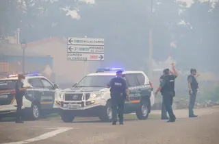 Incendio Villalcampo. JL Leal | Ical