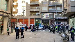 Amplio despliegue en la zona
