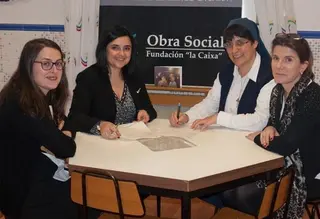 El Centro de Día “El Olivo” recibe ayuda de una entidad financiera para apoyar a la infancia