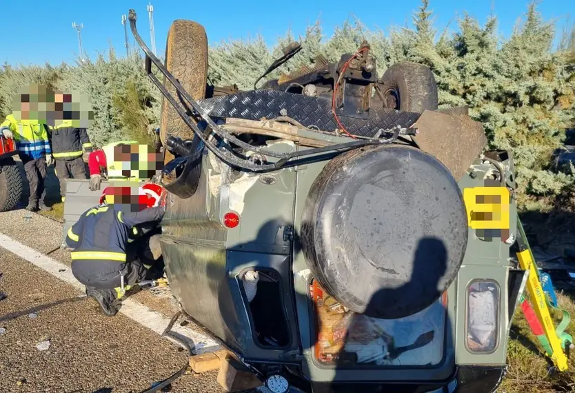 Accidente en la A 52 esta mañana 3