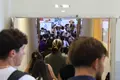 Decenas de alumnos en la Feria de Bienvenida en el Campus de Zamora