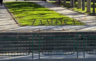 Imagen de las letras ubicadas en San Martín
