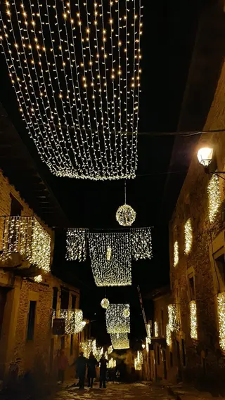 Puebla de Sanabria se ilumina de Navidad