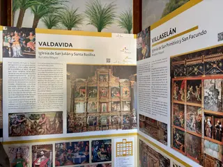 Exposición retablos leoneses en Casa Solita
