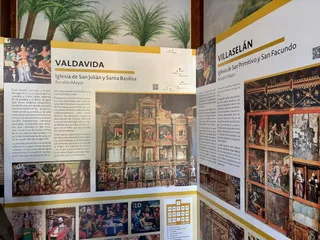 Exposición retablos leoneses en Casa Solita