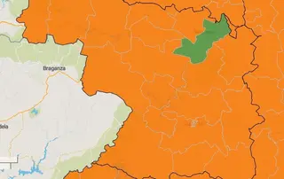 Mapa del coronavirus en las zonas básicas de salud de Zamora este jueves