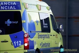 Una ambulancia del Sacyl