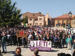 Homenaje a Leticia Rosino en Tábara. Archivo