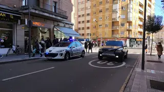 Parte del operativo en la intervención