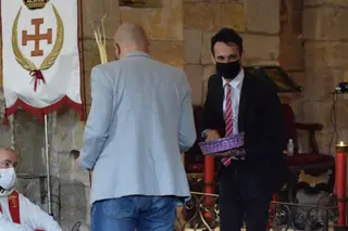 Oración de 'La Borriquita' en Santa María la Nueva