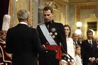 Felipe VI jurando lealtad a la Constitución EP
