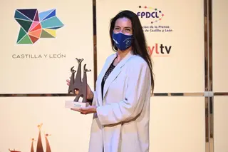Sara García, nombrada mejor deportista absoluto en los Premios Pódium en una edición anterior