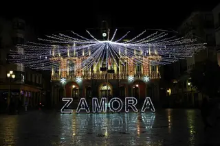 Iluminación navideña en Zamora