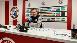 Yago Iglesias, en rueda de prensa