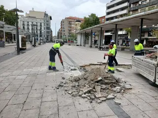 El paseo central de La Marina entra en obras para reparar los tramos más deteriorados