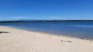 La playa de Los Molinos de Villardeciervos. Archivo