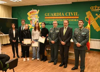 La Comandancia de Zamora acoge la ceremonia de entrega de los Premios HABECU 2024