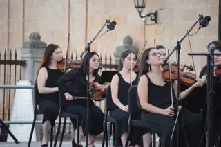 Concierto de la OSCYL Joven en la Plaza de la Catedral de Zamora (48)