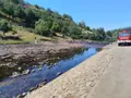 Bomberos Limpiando La Piscina De Porto