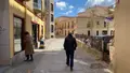 Imagen de viandantes en el Casco Antiguo de Zamora Foto M.L